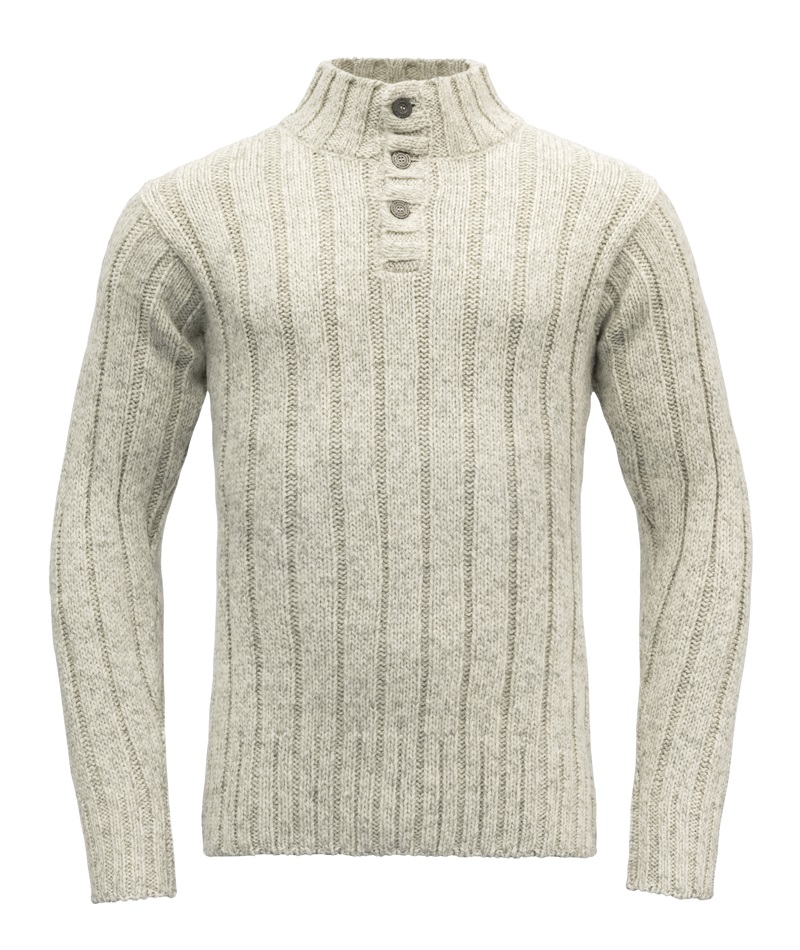 Nansen Wool Button Neck