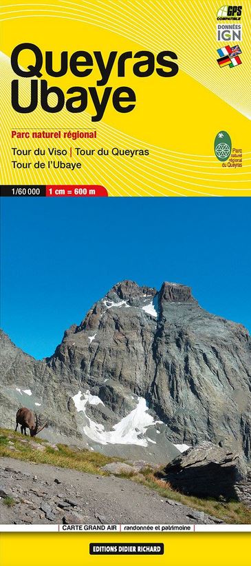 06 Queyras - Ubaye - Tour du Viso 1:60.000