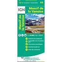 75003 Massif de la Vanoise II 1:75.000