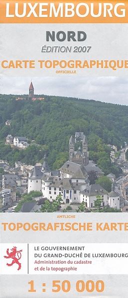Luxemburg Noord 1:50.000