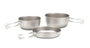 Titanium 3 Piece-set With Case
