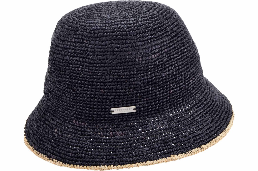Raffia Crochet Cloche