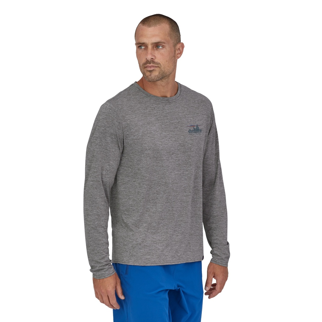 Men's LS Cap Cool Daily Graph Shirt