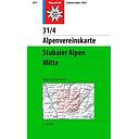 Stubaier Alpen Mitte 31/4 weg+ski - 1/25