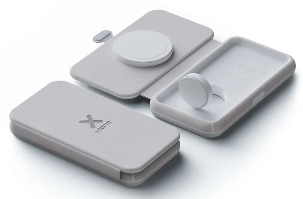 Foldable Wireless Travel Charger 3in1
