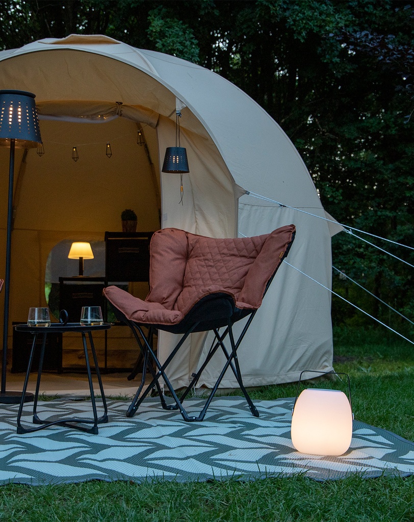 Industrial Wade Tafellamp met Bluetooth Speaker - Oplaadbaar -130 Lumen