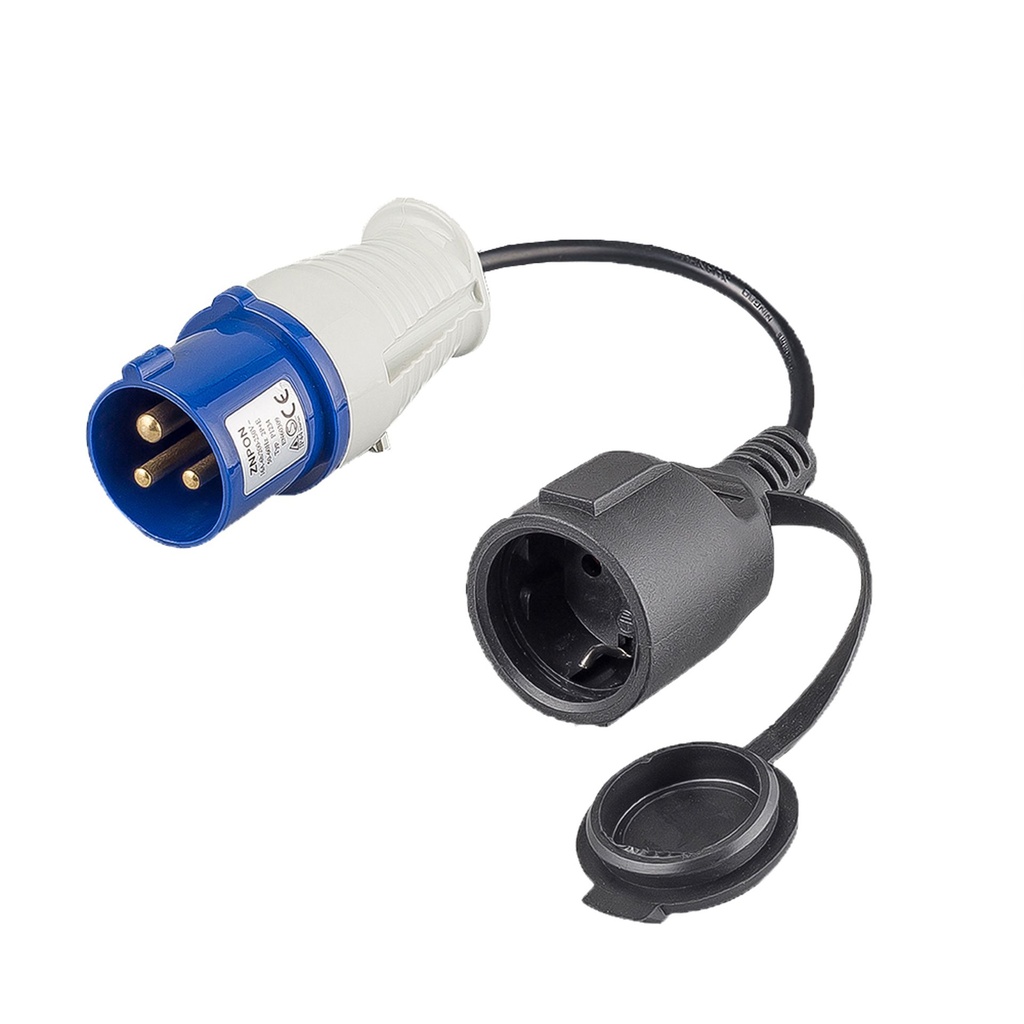 Adapter CEE --> Schuko - Plug