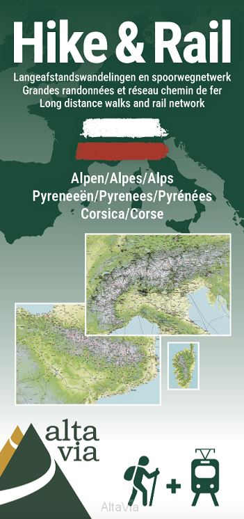 Hike & Rail - Alpen - Pyreneeën - Corsica