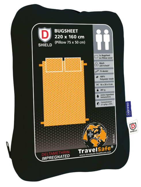 Travel Bed BugSheet 2P  (220 x 160 cm)