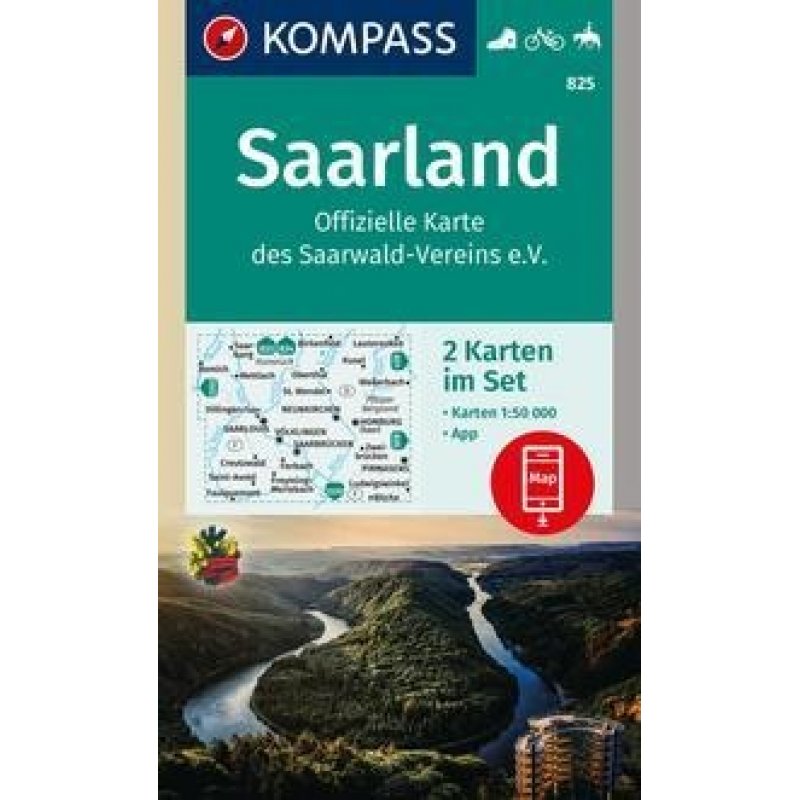 825 Saarland - 2-set -1/50