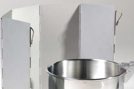 Folding Alu Windshield 49 x 26 cm