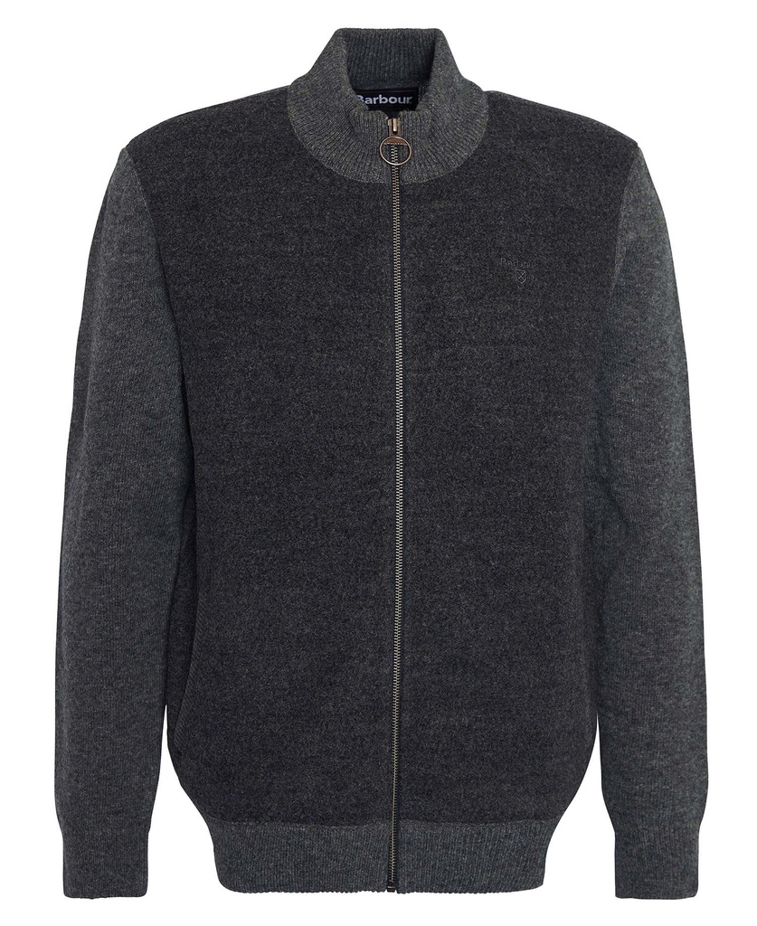 Balwen Zip Through Knitted Jumper Heren