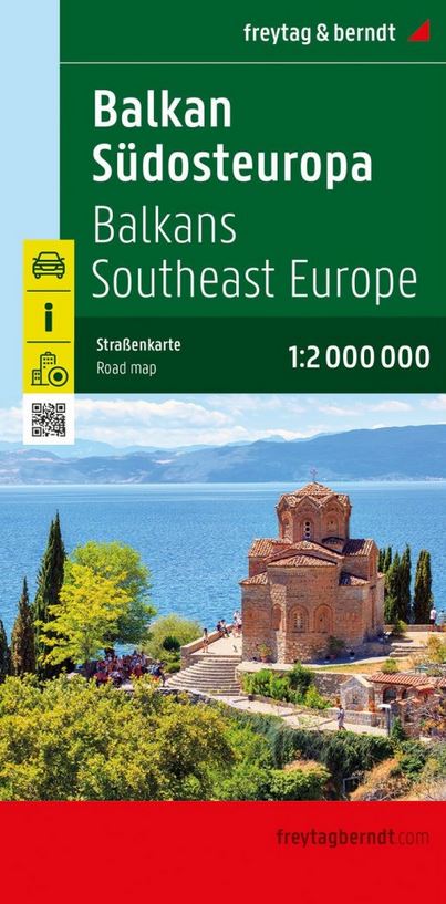 Balkan - Zuidoost Europa kaart - 1:200 000