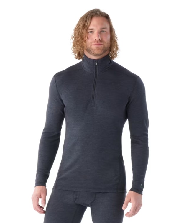 Men's Classic Thermal Merino Base Layer 1/4 Zip Boxed