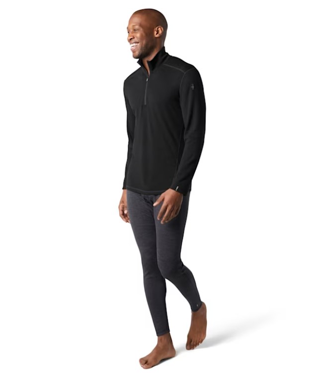 Men's Classic Thermal Merino Base Layer 1/4 Zip Boxed