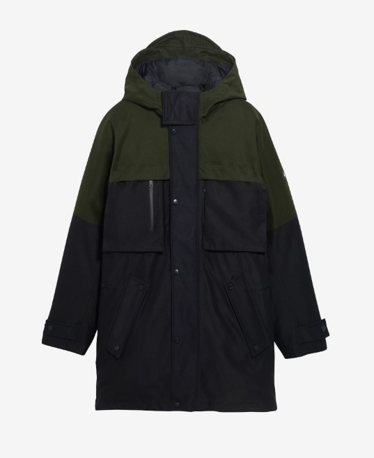 Long Hooded GTX Dupont Sorona Quilted Parka AIW24MOUI010