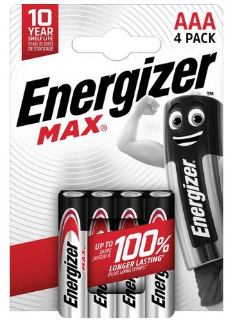 MAX AAA/LR03/BL4 (4stuks)