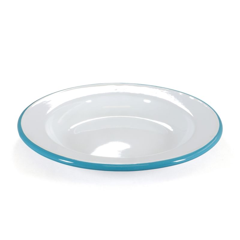 Enamel Plate Flat Ø 20cm