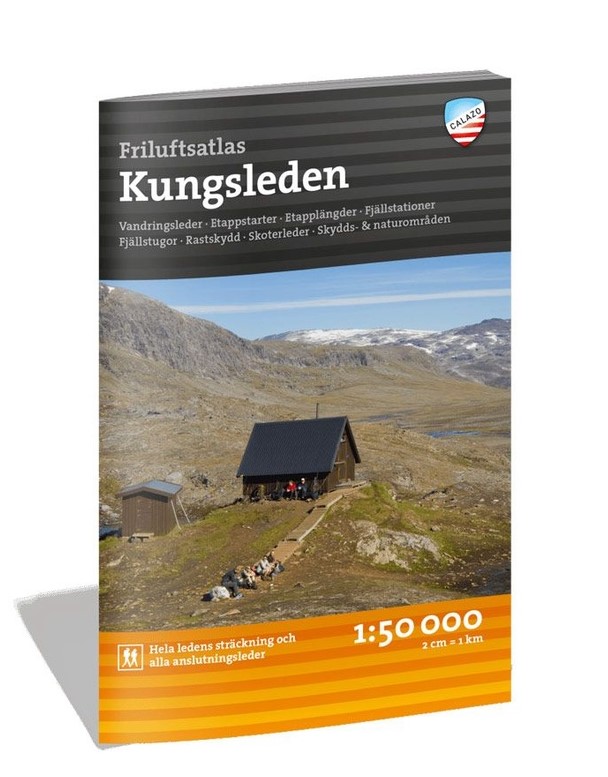 Wandelgids Kungsleden Friluftsatlas