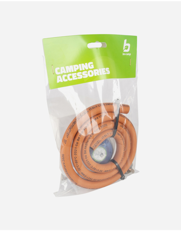 Gasaansluitset - Drukregelaar - Campingaz - Slang + Klem