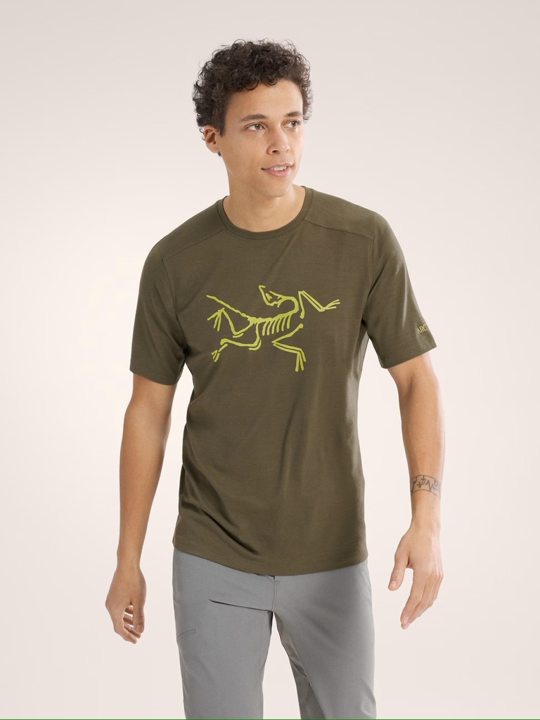 Men's Ionia Merino Wool Logo Shirt SS