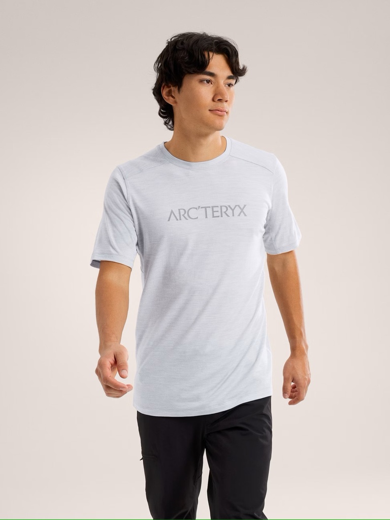 Men's Ionia Merino Wool Arc'Word Logo SS