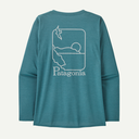 Women's L/S Cap Cool Daily Graphic Shirt - Waters