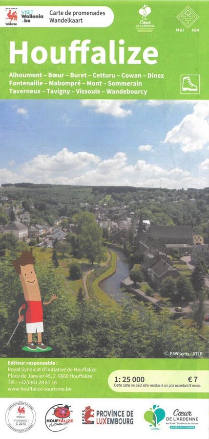 Wandelkaart 91 Houffalize