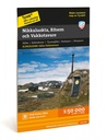 Wandelkaart 2 Fjällkartor 1:50.000 Kungsleden - Nikkaluokta - Ritsem - Vakkotavare | Zweden