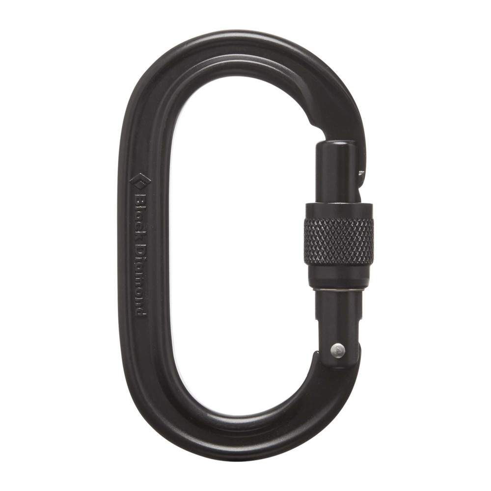 Oval Keylock Screwgate Carabiner