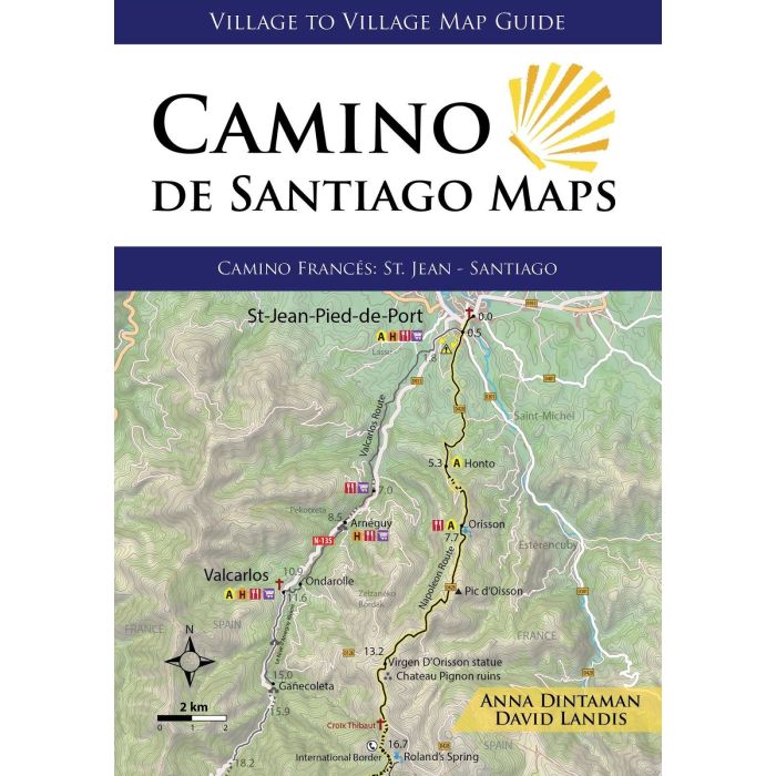 Camino De Santiago Maps