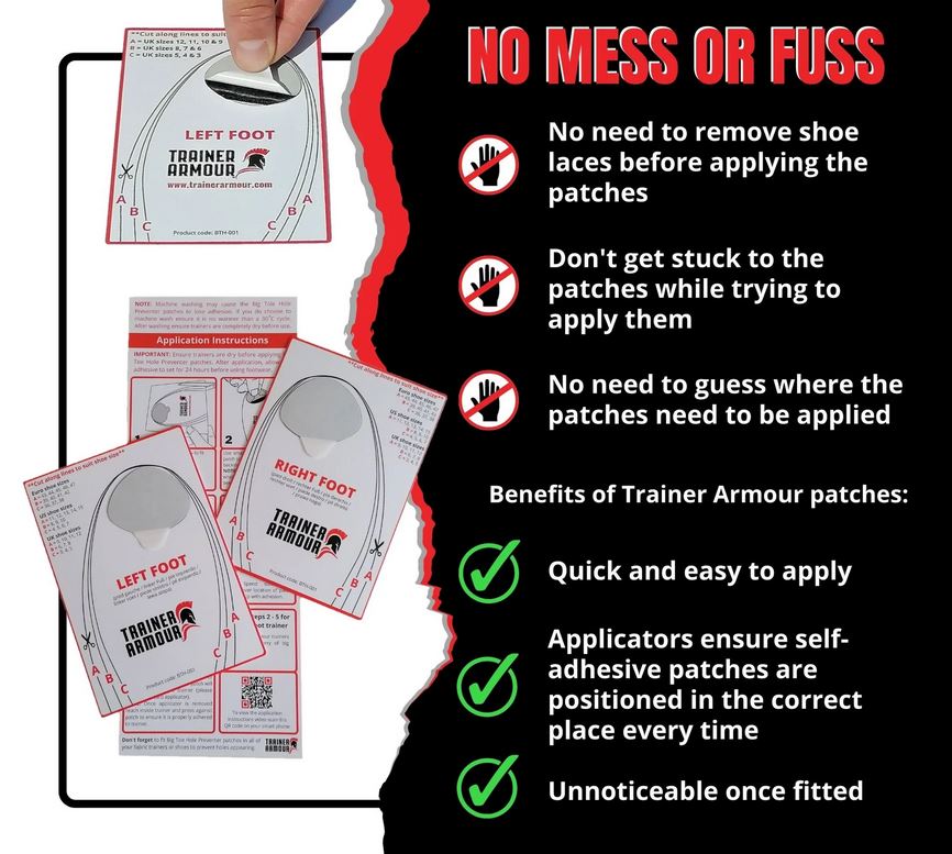 Big Toe Hole Preventer