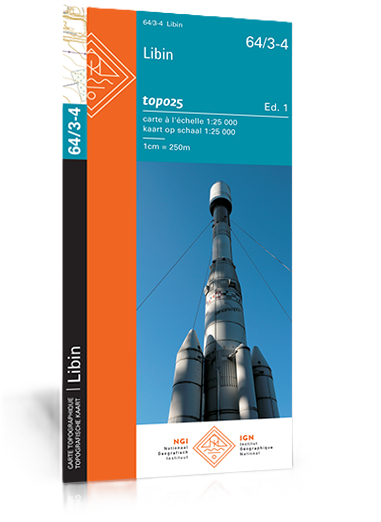 Wandelkaart Libin 1/25