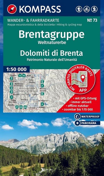 73 Brentagruppe - Dolomiti di Brenta