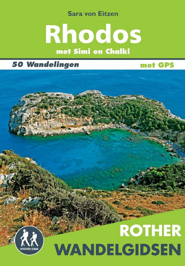 Rhodos Wandelgids 50 Wandelingen met GPS