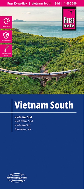 Zuid Vietnam 1:600.000