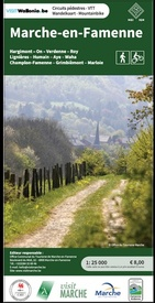 Wandelkaart Marche-en-Famenne - NGI