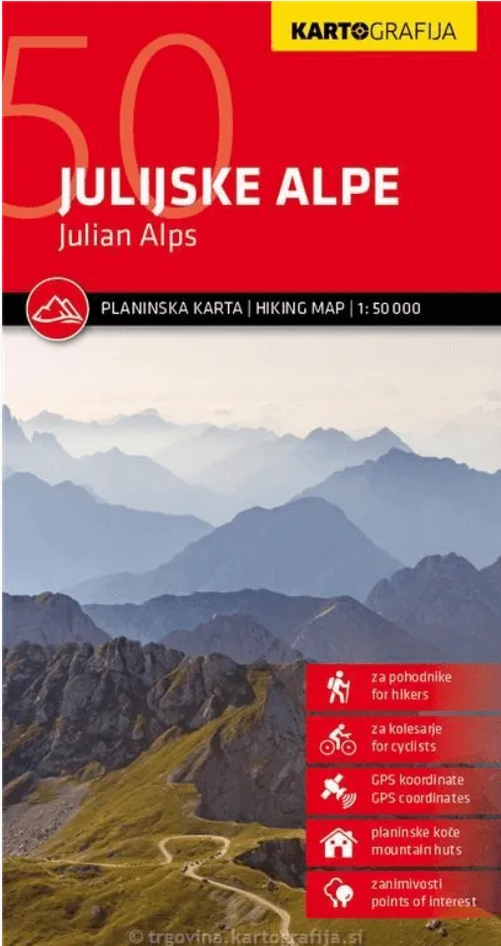 Julische Alpen 1/50