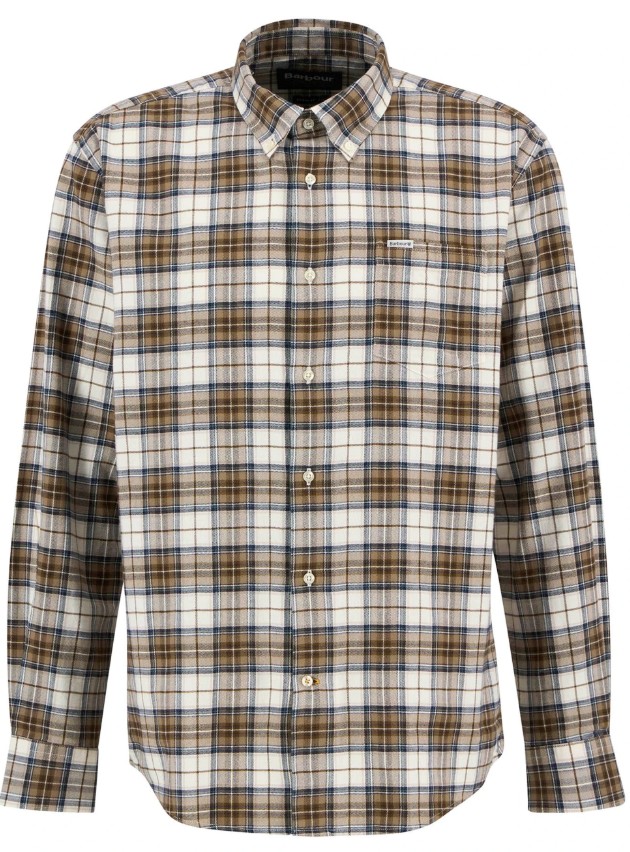 Telfield Regular Checked Shirt Heren