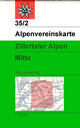 35/2 Zillertaler Alpen - Mitte