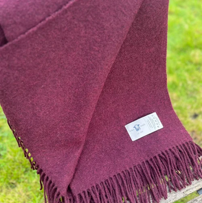 2-Sided Plaids - 80% Merino Wool, 20% Nylon - 140 x 200 cm