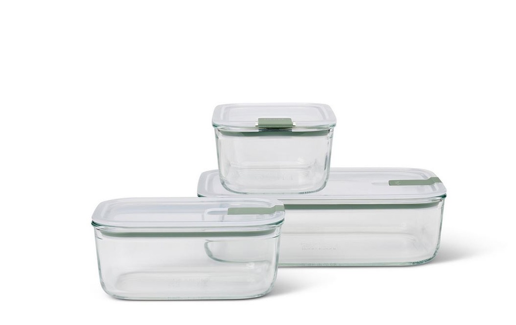 Set Glas Easyclip 2x700ml + 1500ml (3 stuks)