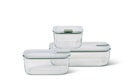 Set Glas Easyclip 2x700ml + 1500ml (3 stuks)
