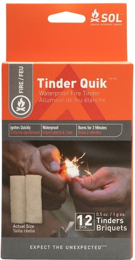 SOL Tinder Quik Tondel 12St