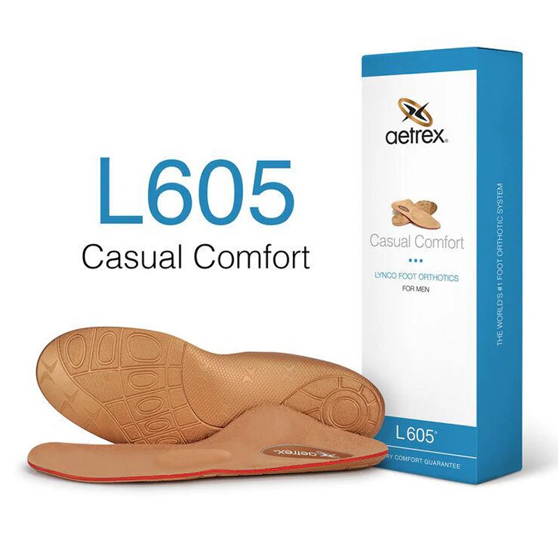 Men's Casual Ortho Cupped/Supported