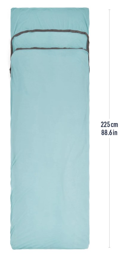 Comfort Blend Sleeping Bag Liner met Pillow Sleeve