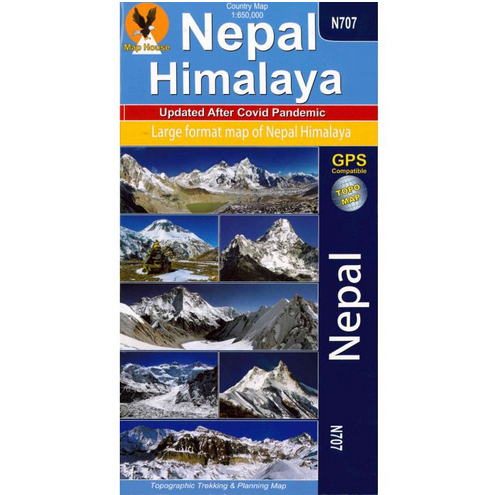 Nepal Himalaya 1:650.000