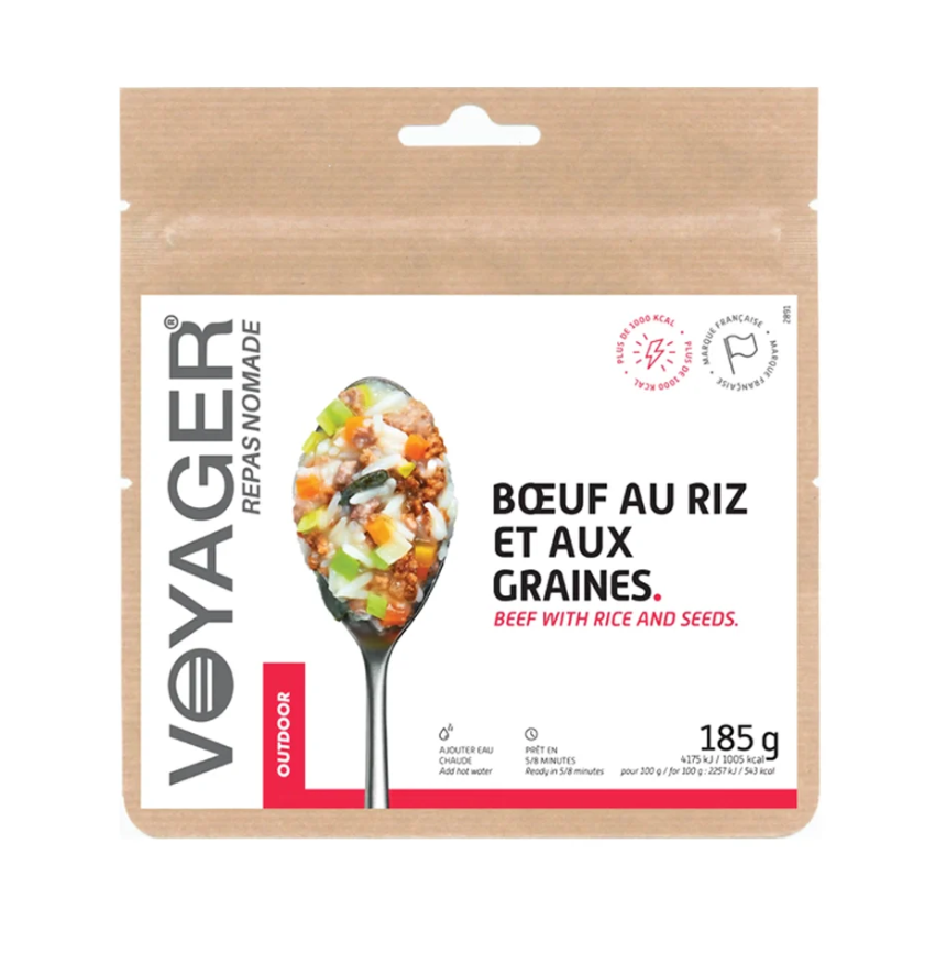 Beef With Rice And Seeds