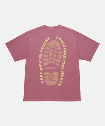 Footprints Tee Pigment Dyed