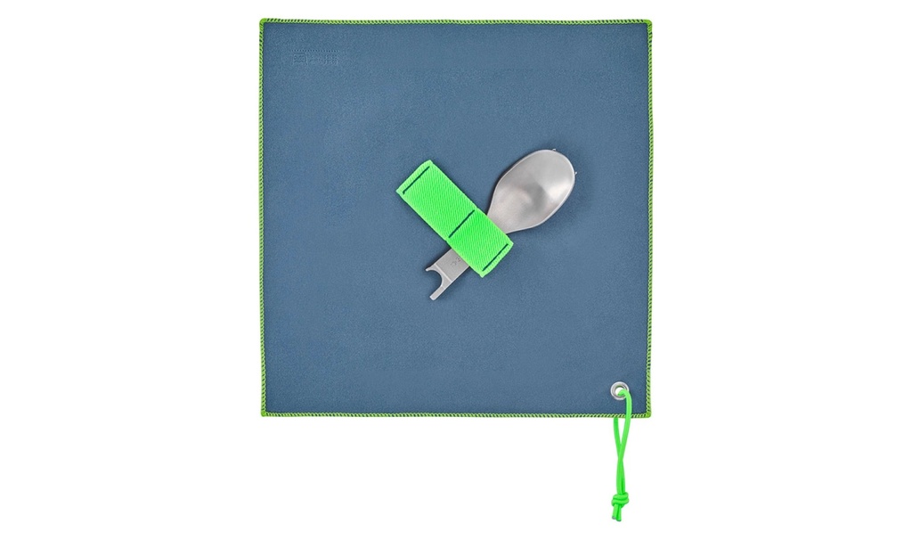 Bestekset Picnic Plus 3-delig (Vork + Lepel + Handdoek)